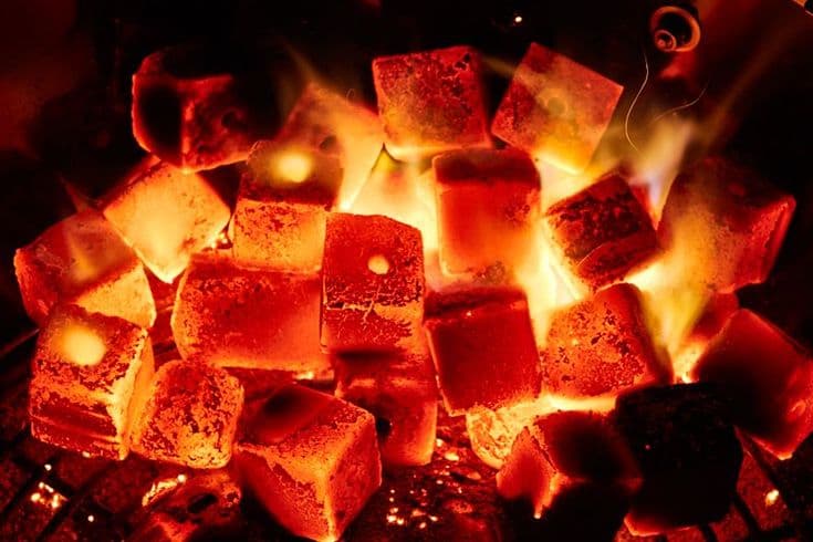 Shisha Coconut Charcoal Briquettes